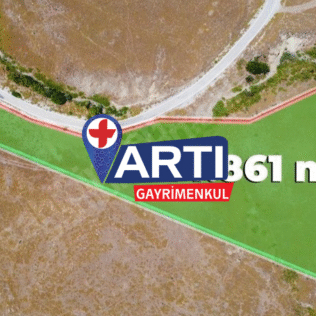ARTI GAYRİMENKUL'DEN GÖKÇEADA TURİZM İMAR PLANINDA 478 M2 HİSSE