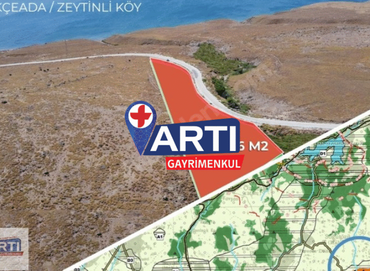 ARTI GAYRİMENKUL'DEN GÖKÇEADA TURİZM İMAR PLANINDA 478 M2 HİSSE